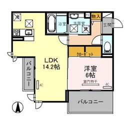 和歌山市駅 徒歩31分 1階の物件間取画像